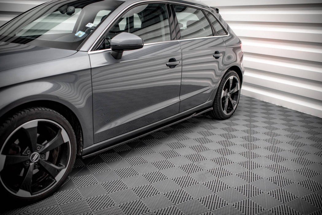 Maxton Design Side Skirts Diffusers Audi A3 Sportback 8V