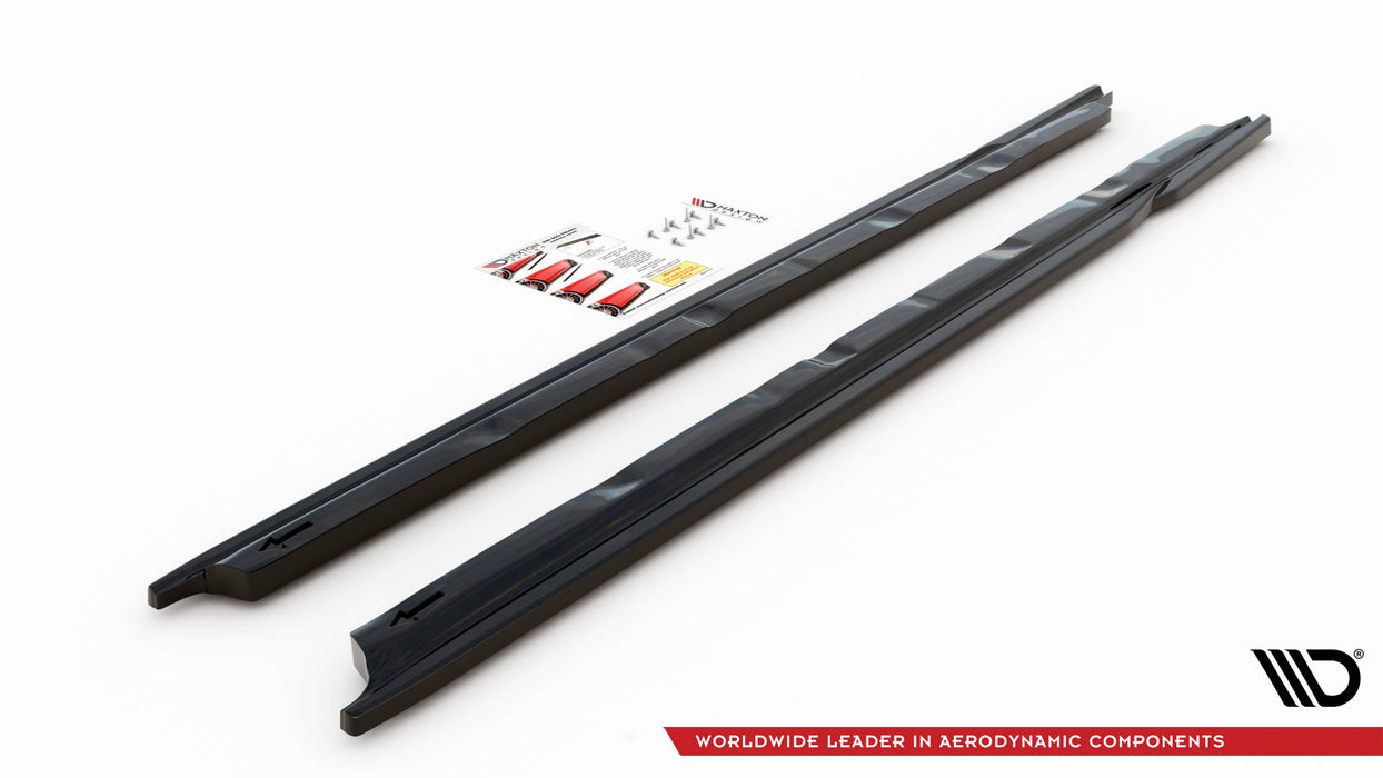 Maxton Design Side Skirts Diffusers Audi A3 Sportback 8V