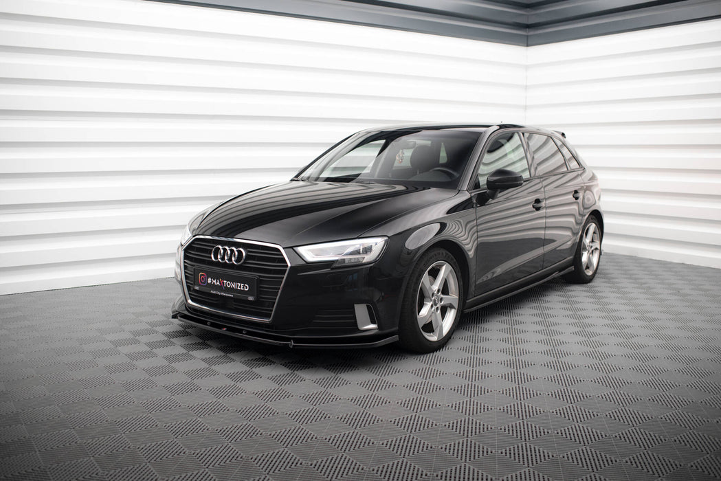Maxton Design Side Skirts Diffusers Audi A3 Sportback 8V Facelift