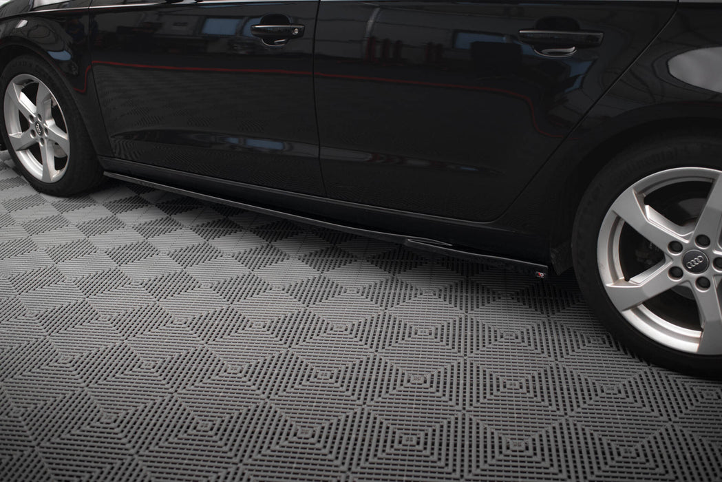 Maxton Design Side Skirts Diffusers Audi A3 Sportback 8V Facelift