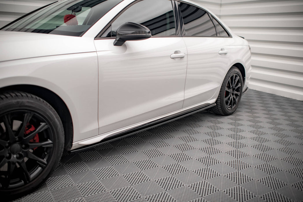 Maxton Design Side Skirts Diffusers Audi A4 B9 Facelift