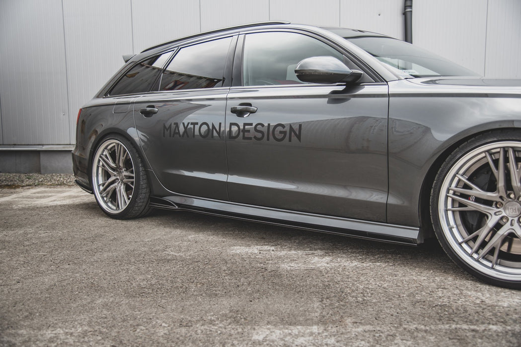 Maxton Design Side Skirts Diffusers Audi A6 / A6 C7 S-line/ S6 C7 Facelift