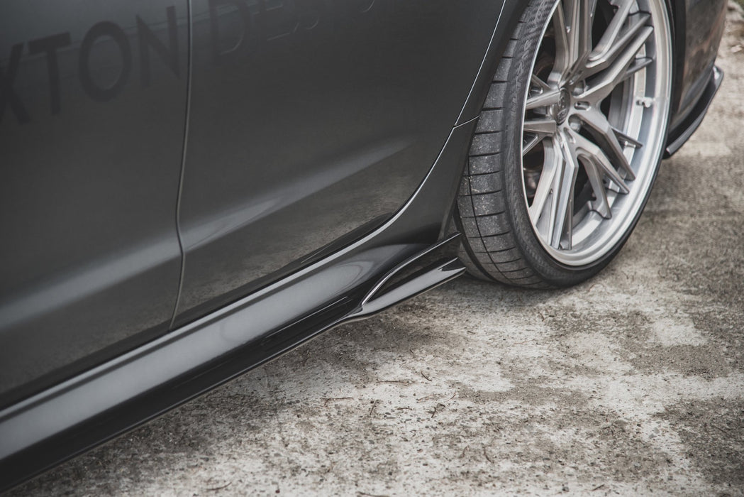 Maxton Design Side Skirts Diffusers Audi A6 / A6 C7 S-line/ S6 C7 Facelift
