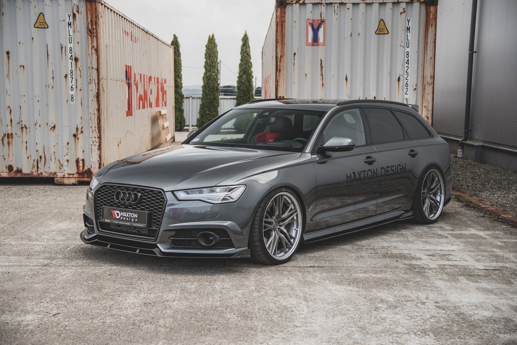 Maxton Design Side Skirts Diffusers Audi A6 / A6 C7 S-line/ S6 C7 Facelift