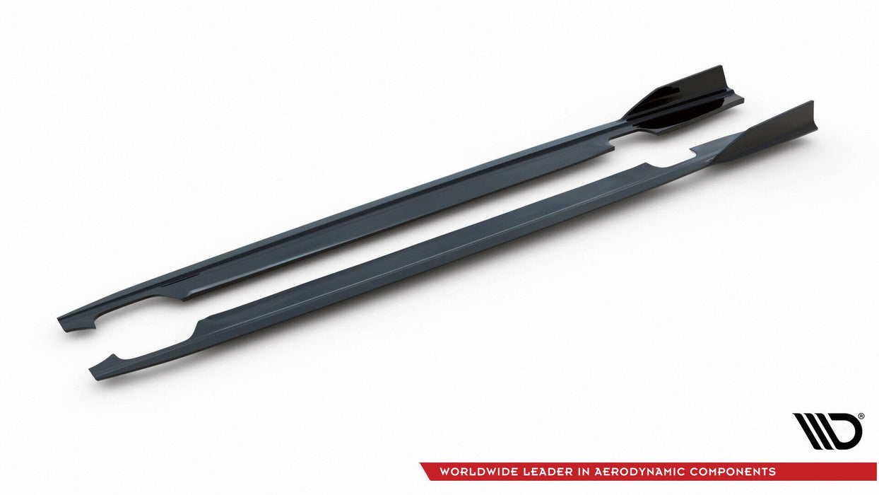 Maxton Design Side Skirts Diffusers Audi A6 / A6 C7 S-line/ S6 C7 Facelift