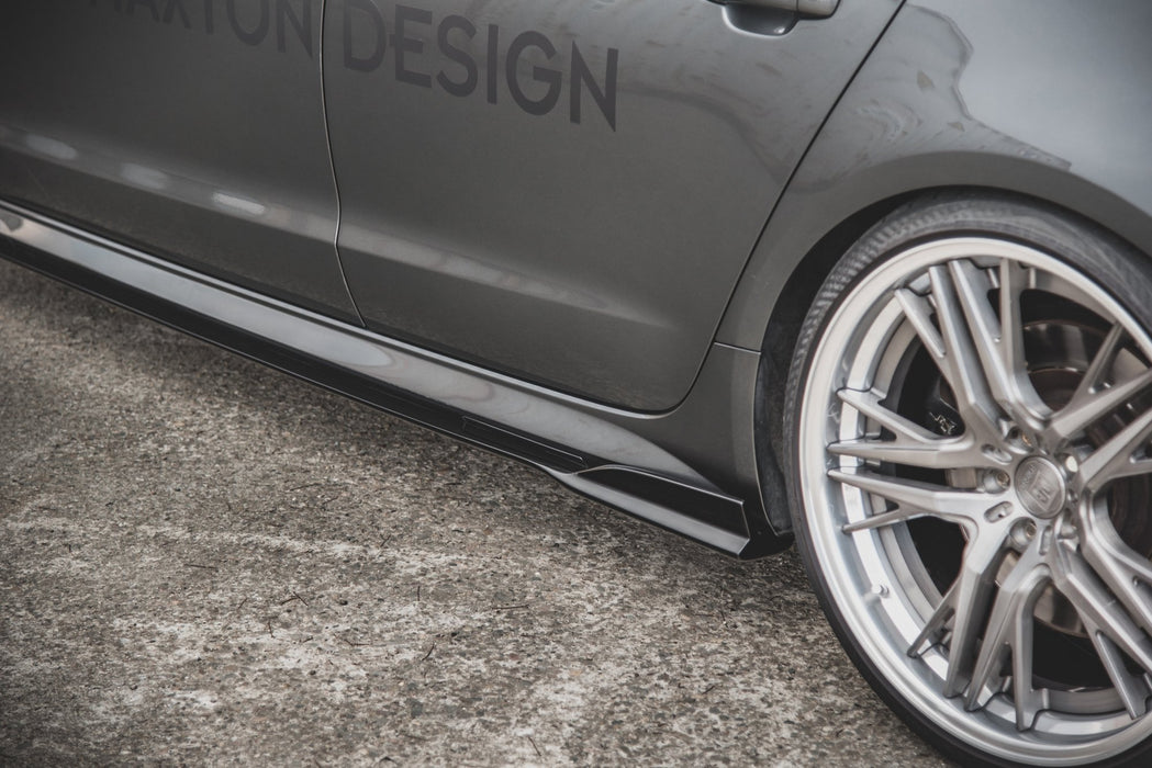 Maxton Design Side Skirts Diffusers Audi A6 / A6 C7 S-line/ S6 C7 Facelift