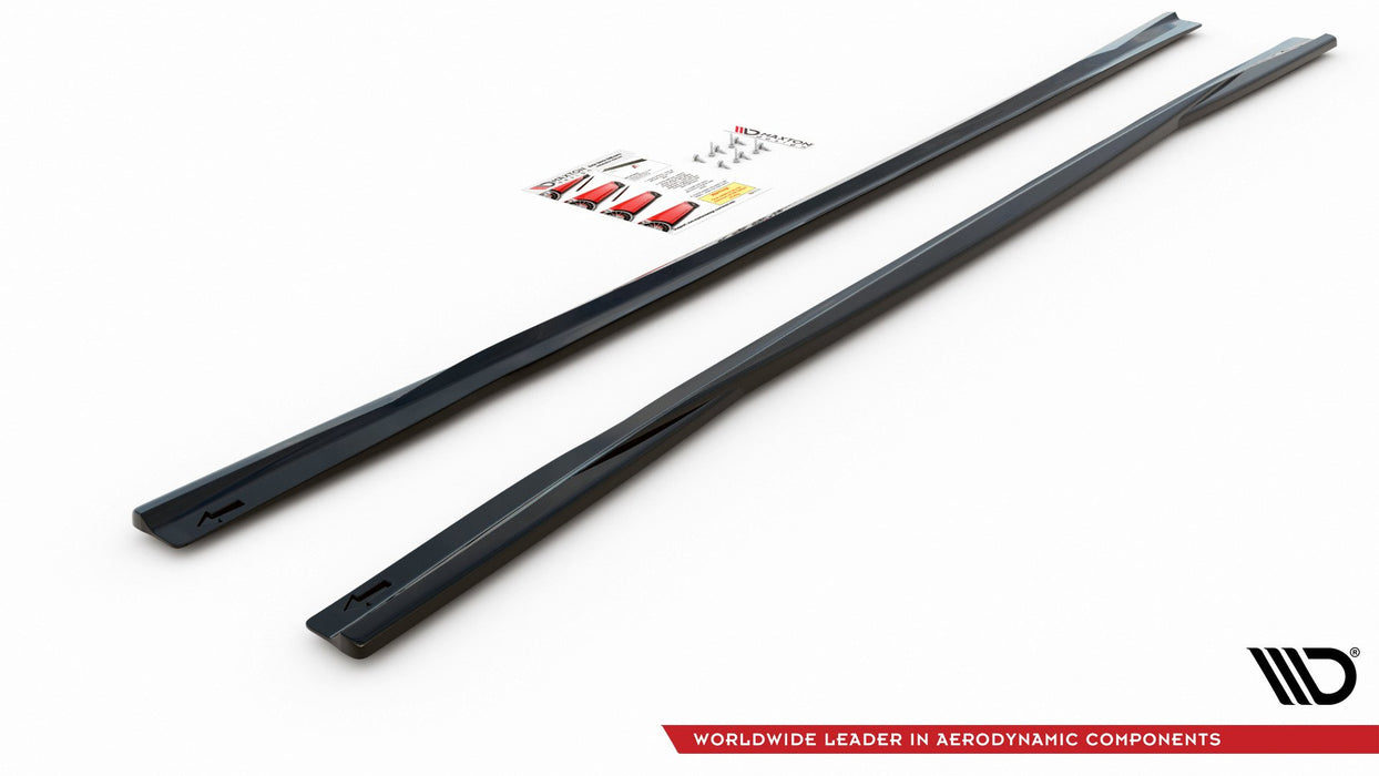 Maxton Design Side Skirts Diffusers Audi A6 S-Line / S6 C8 / C8 Facelift