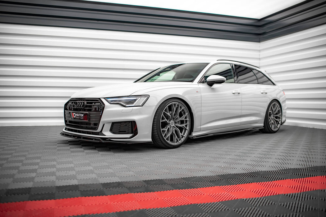 Maxton Design Side Skirts Diffusers Audi A6 S-Line / S6 C8 / C8 Facelift
