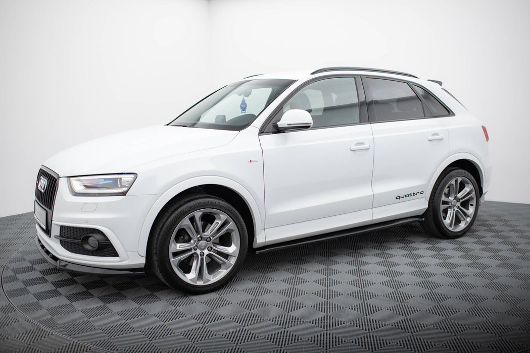 Maxton Design Side Skirts Diffusers Audi Q3 S-line 8U