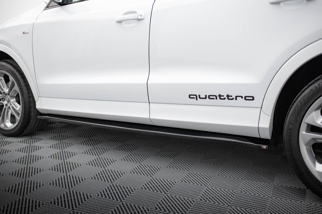 Maxton Design Side Skirts Diffusers Audi Q3 S-line 8U