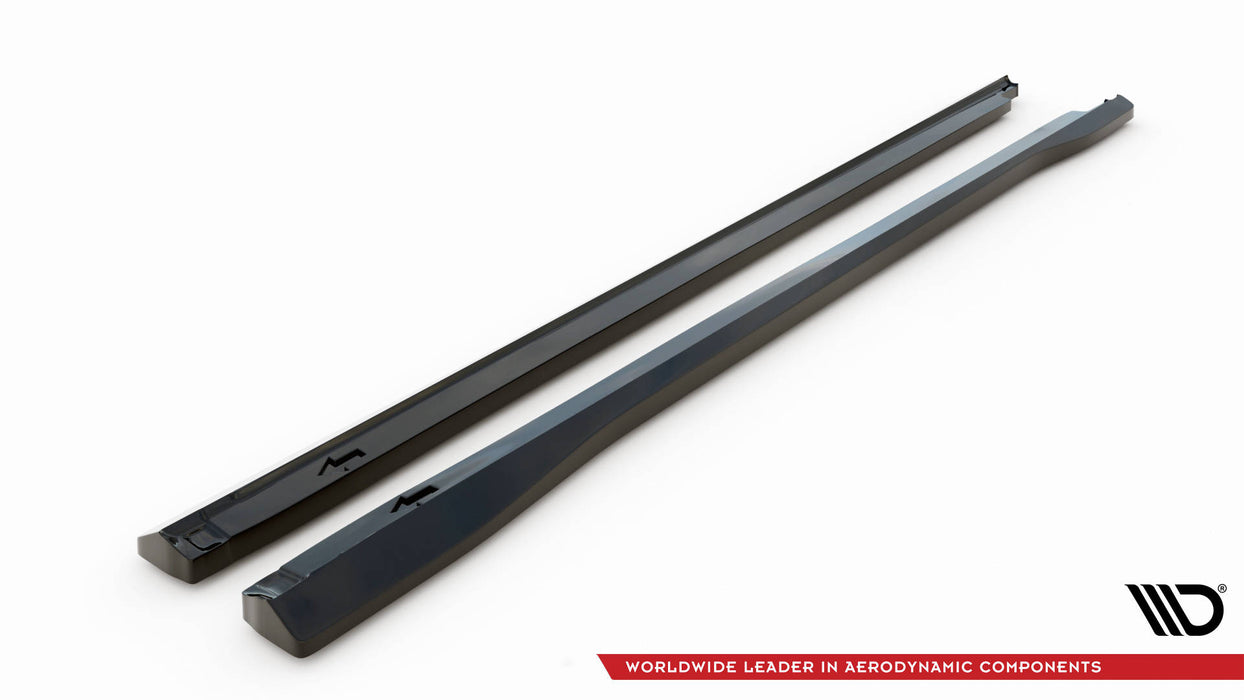 Maxton Design Side Skirts Diffusers Audi Q4 e-tron Sportback S-line Mk1
