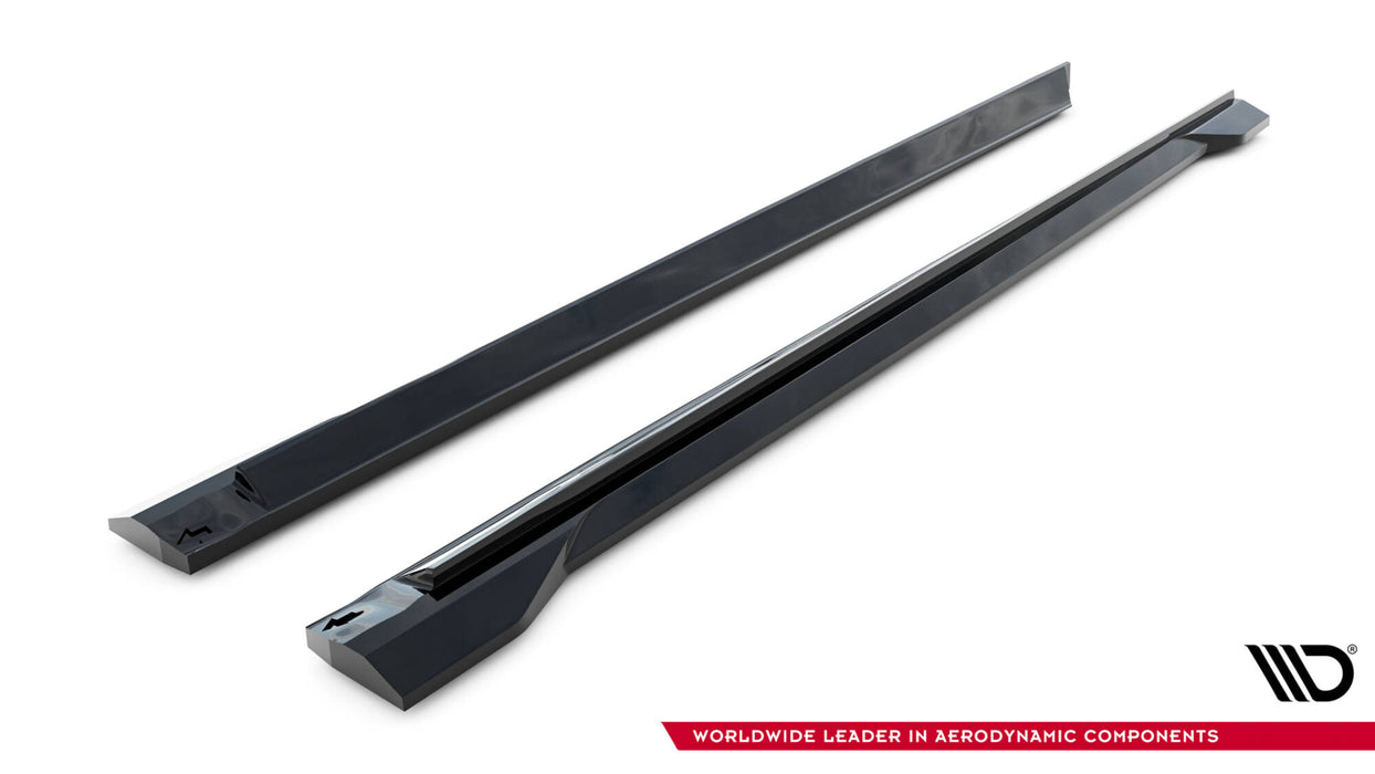 Maxton Design Side Skirts Diffusers Audi Q7 S-Line / SQ7 Mk2 Facelift 2