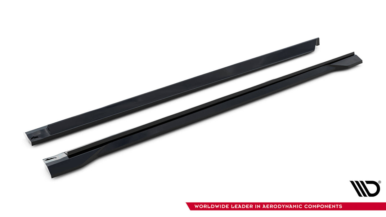 Maxton Design Side Skirts Diffusers Audi Q7 S-Line / SQ7 Mk2 Facelift 2