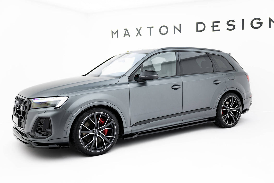 Maxton Design Side Skirts Diffusers Audi Q7 S-Line / SQ7 Mk2 Facelift 2