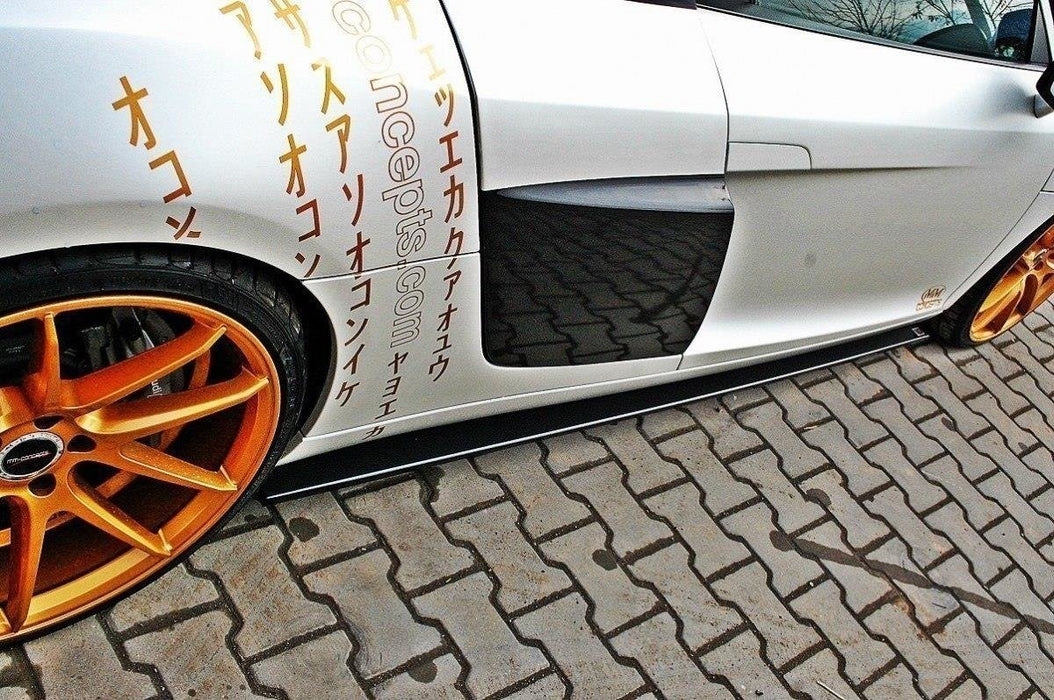 Maxton Design Side Skirts Diffusers Audi R8 Mk.1