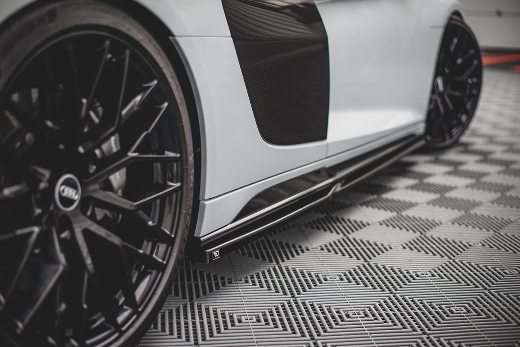 Maxton Design Side Skirts Diffusers Audi R8 Mk2 Facelift