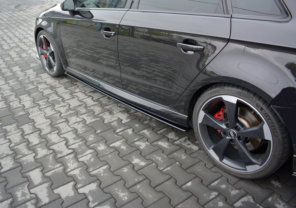 Maxton Design Side Skirts Diffusers Audi RS3 8V FL Sportback