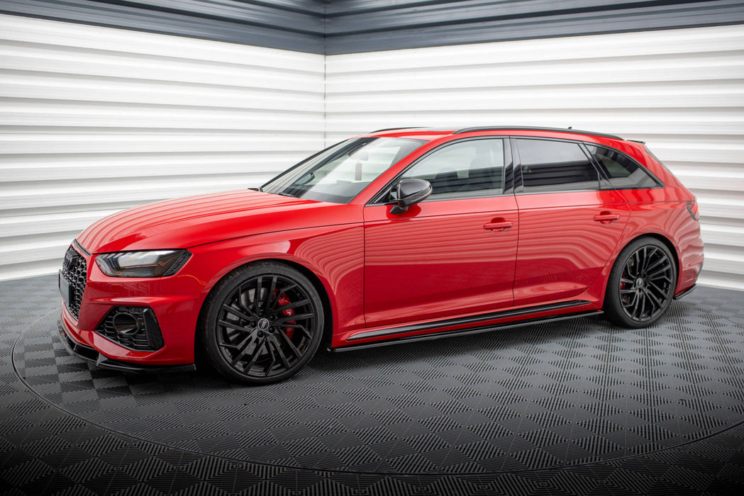 Maxton Design Side Skirts Diffusers Audi RS4 B9 / B9 Facelift