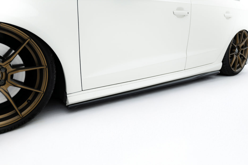 Maxton Design Side Skirts Diffusers Audi S3 / A3 S-Line Sportback 8V