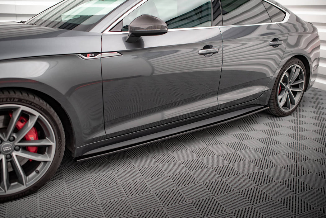 Maxton Design Side Skirts Diffusers Audi S5 / A5 S-Line F5 Sportback