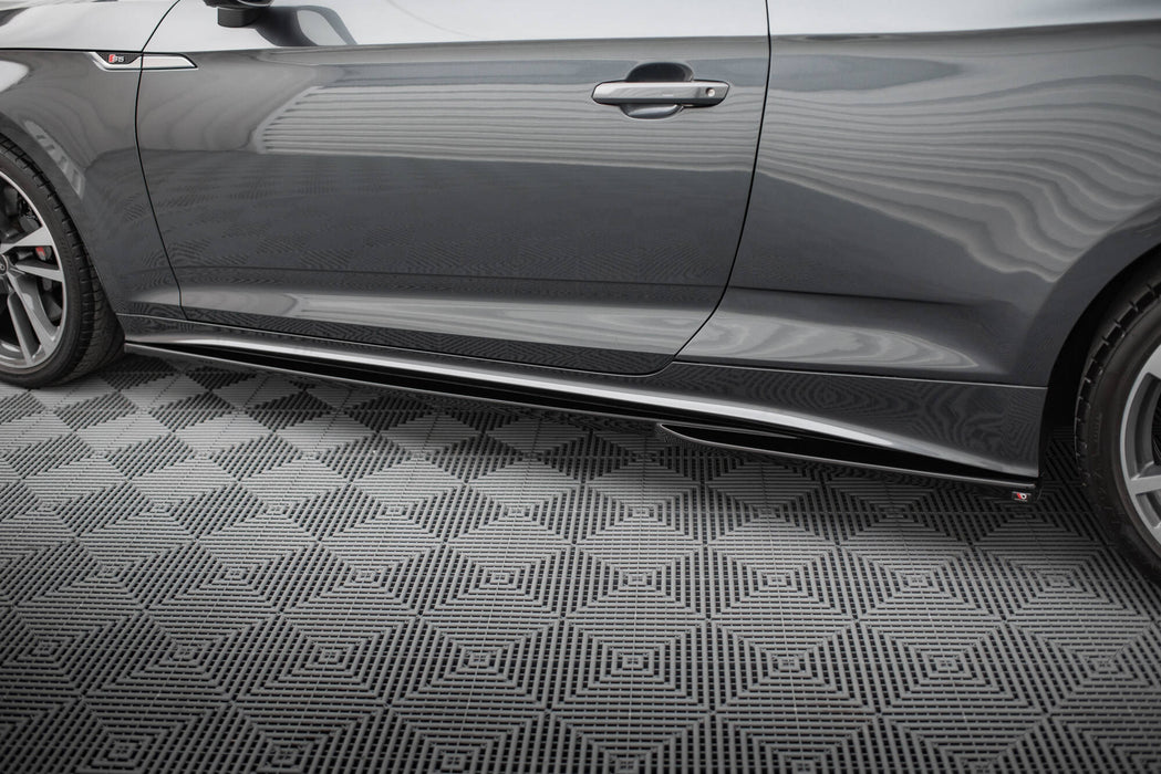 Maxton Design Side Skirts Diffusers Audi S5 Coupe / A5 S-Line Coupe F5 Facelift