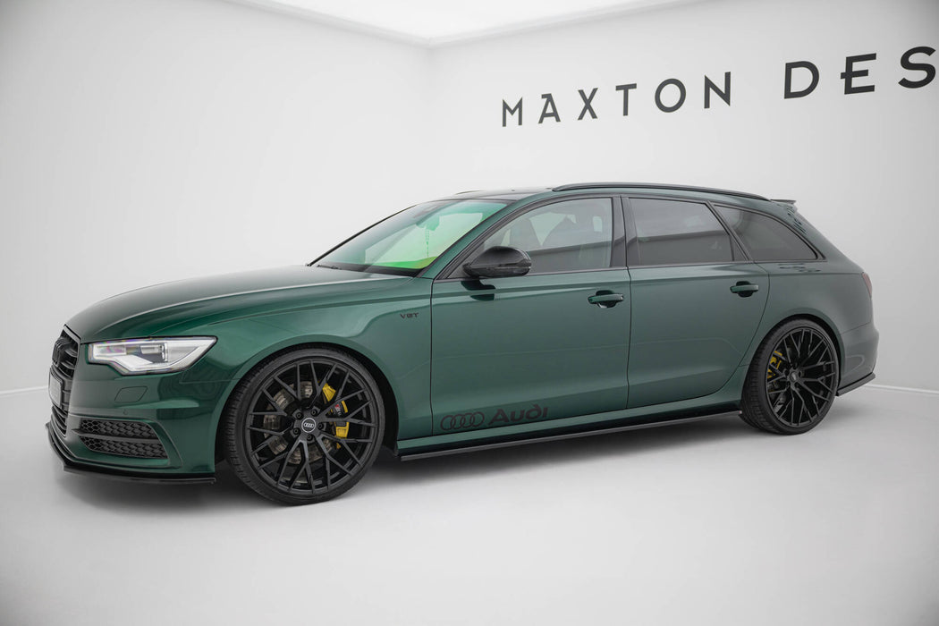 Maxton Design Side Skirts Diffusers Audi S6 / A6 S-Line C7