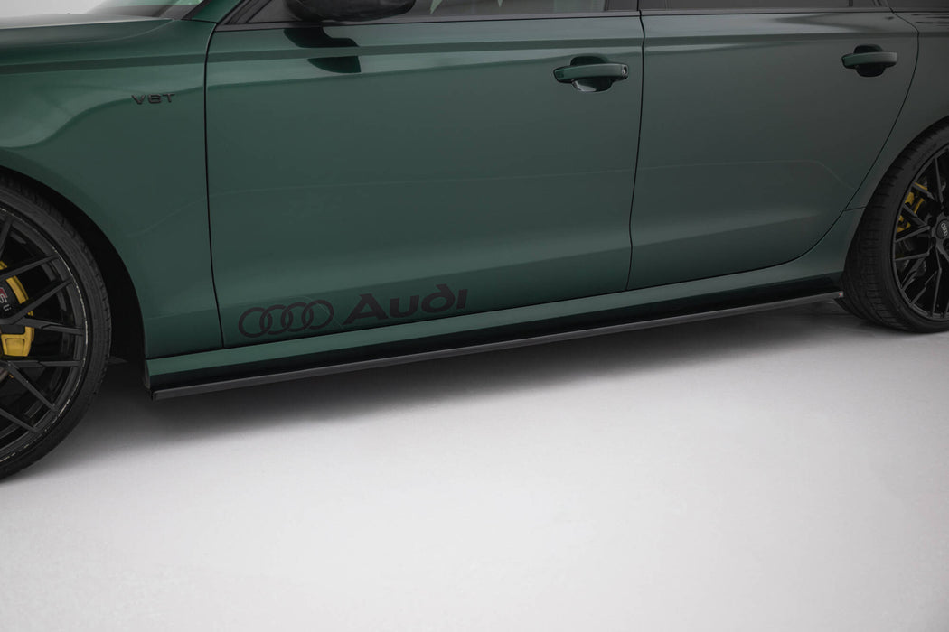 Maxton Design Side Skirts Diffusers Audi S6 / A6 S-Line C7