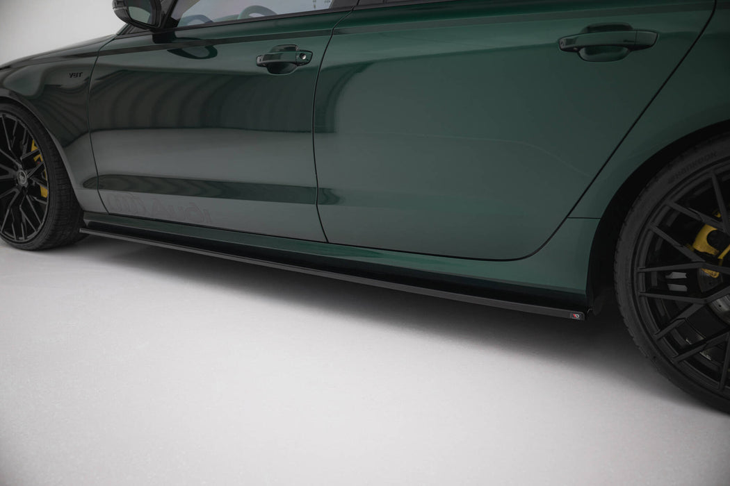 Maxton Design Side Skirts Diffusers Audi S6 / A6 S-Line C7