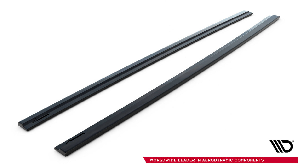Maxton Design Side Skirts Diffusers Audi S7 / A7 S-Line C7 FL