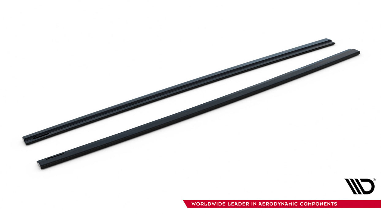 Maxton Design Side Skirts Diffusers Audi S7 / A7 S-Line C7 FL