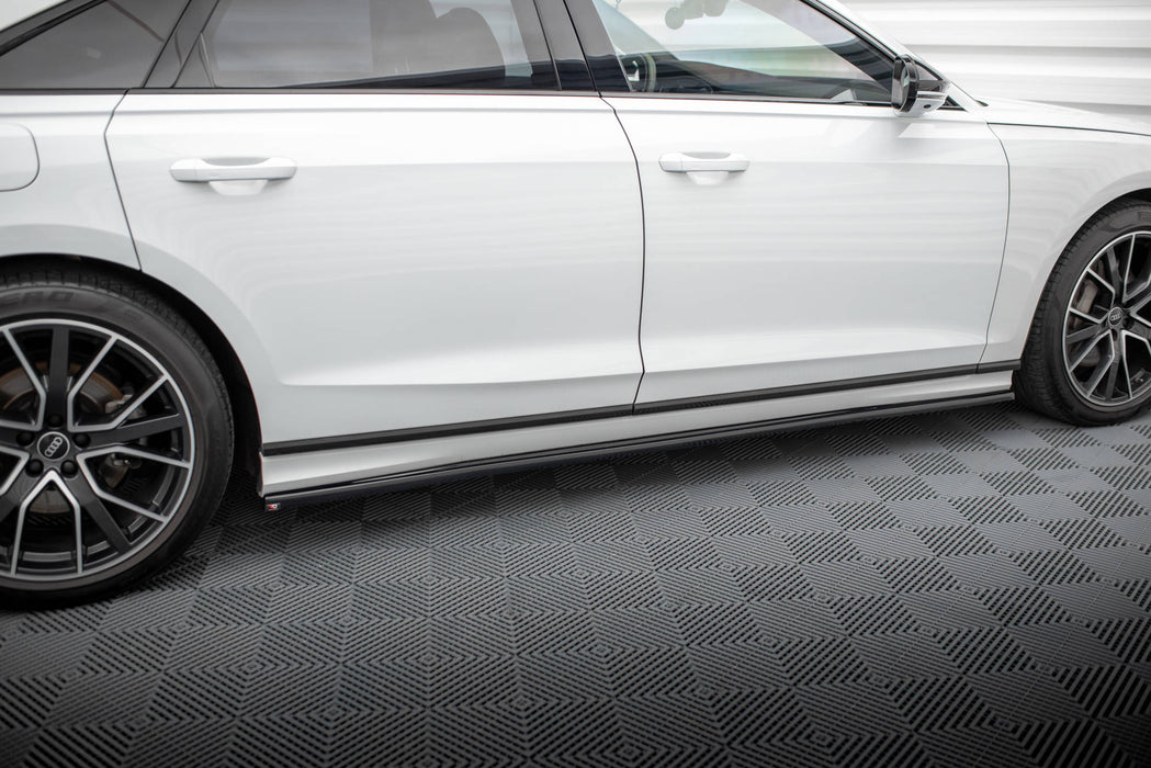 Maxton Design Side Skirts Diffusers Audi S8 / A8 S-Line D5