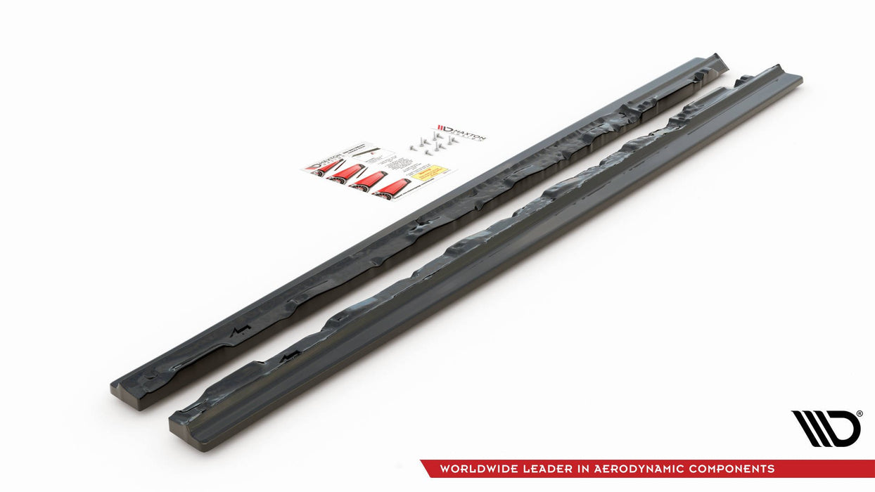 Maxton Design Side Skirts Diffusers Audi SQ5 / Q5 S-Line Mk1 (8R)