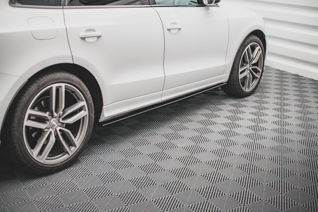 Maxton Design Side Skirts Diffusers Audi SQ5 / Q5 S-Line Mk1 (8R)