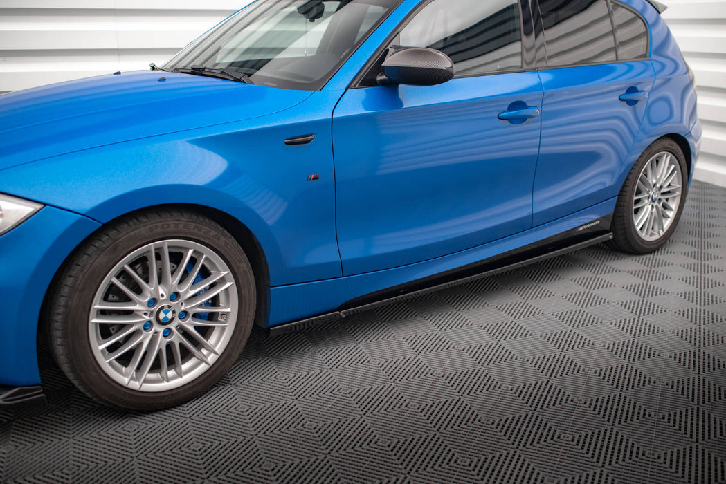 Maxton Design Side Skirts Diffusers BMW 1 M-Pack E87 Facelift