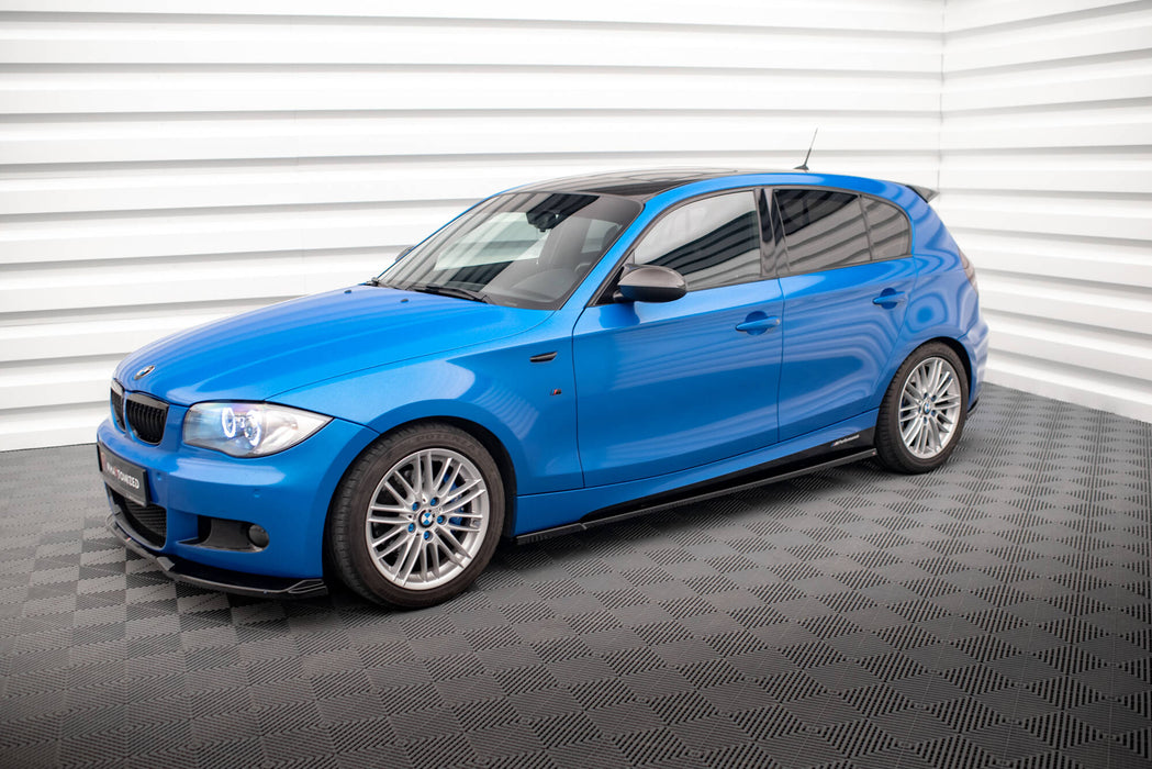 Maxton Design Side Skirts Diffusers BMW 1 M-Pack E87 Facelift