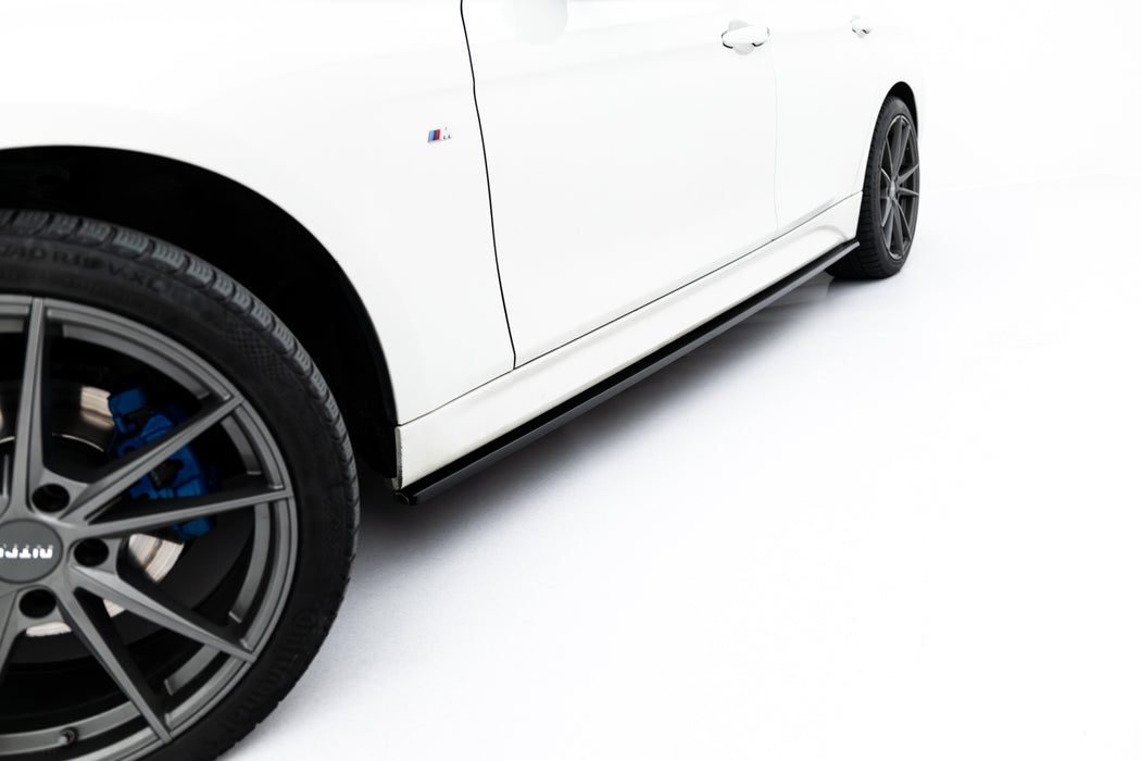 Maxton Design Side Skirts Diffusers BMW 3 M-Pack F30 / F30 Facelift