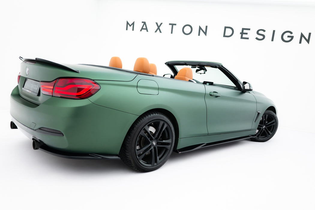 Maxton Design Side Skirts Diffusers BMW 4 Cabrio / Coupe F33 / F32