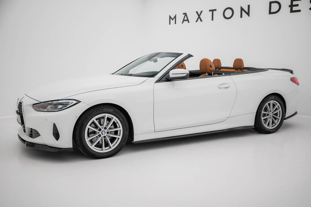 Maxton Design Side Skirts Diffusers BMW 4 Coupe / Cabrio G22 / G23