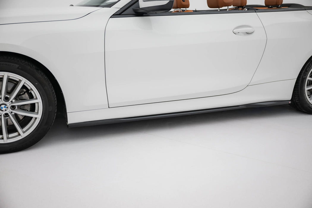 Maxton Design Side Skirts Diffusers BMW 4 Coupe / Cabrio G22 / G23