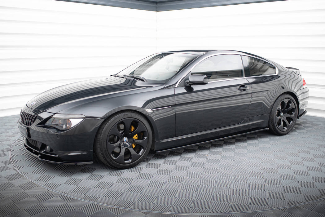 Maxton Design Side Skirts Diffusers BMW 6 Coupe E63 / Cabrio E64