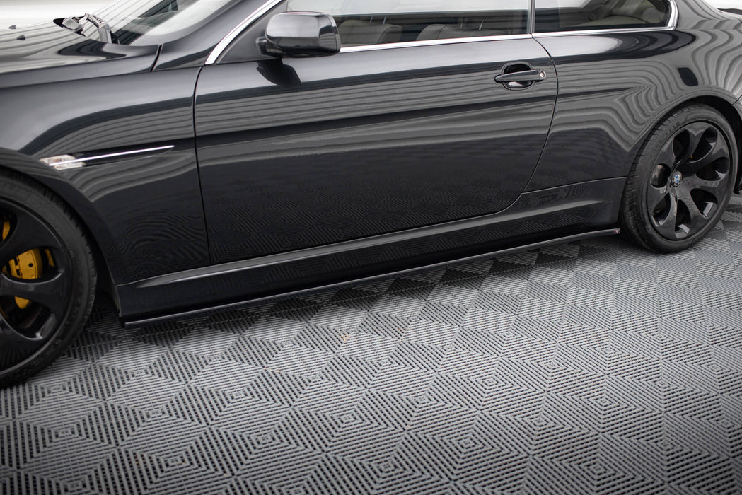 Maxton Design Side Skirts Diffusers BMW 6 Coupe E63 / Cabrio E64