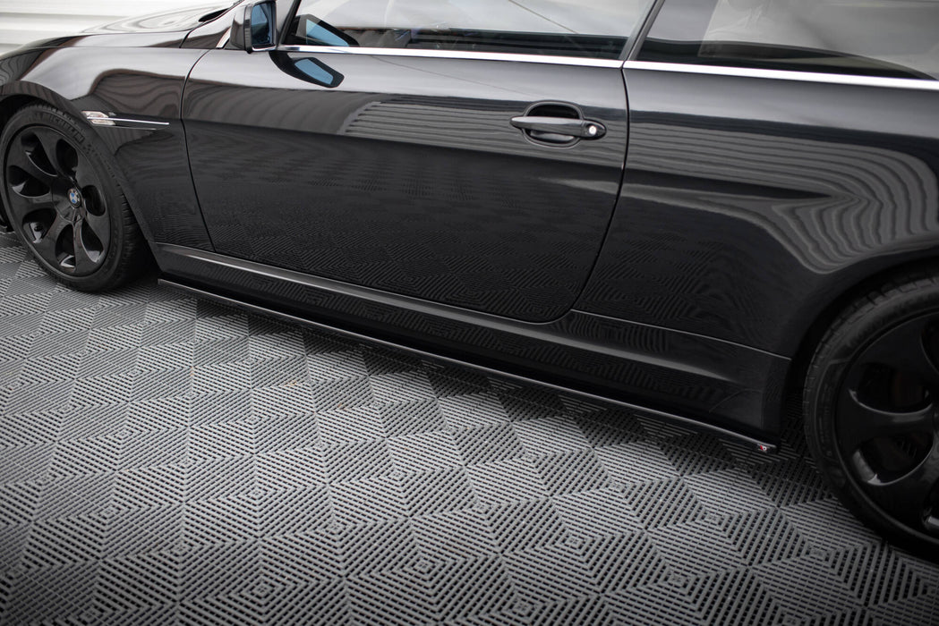 Maxton Design Side Skirts Diffusers BMW 6 Coupe E63 / Cabrio E64