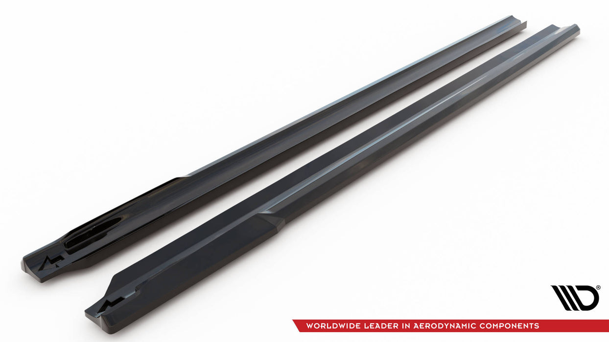 Maxton Design Side Skirts Diffusers BMW 740d xDrive M-pack / 740i xDrive M-Pack G70