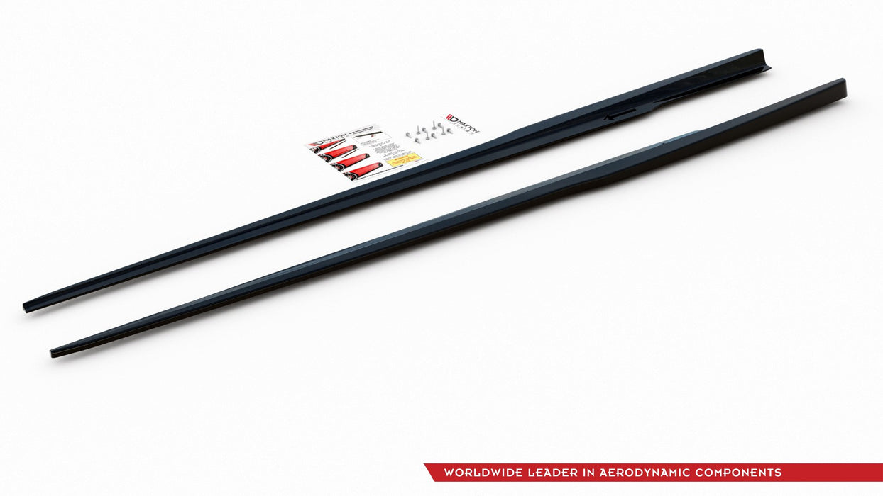 Maxton Design Side Skirts Diffusers BMW 8 Coupe M-Pack G15 / M8 F92