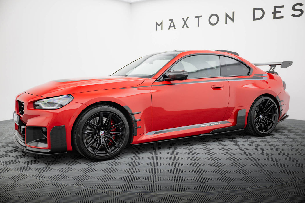 Maxton Design Side Skirts Diffusers BMW M2 M-Performance G87