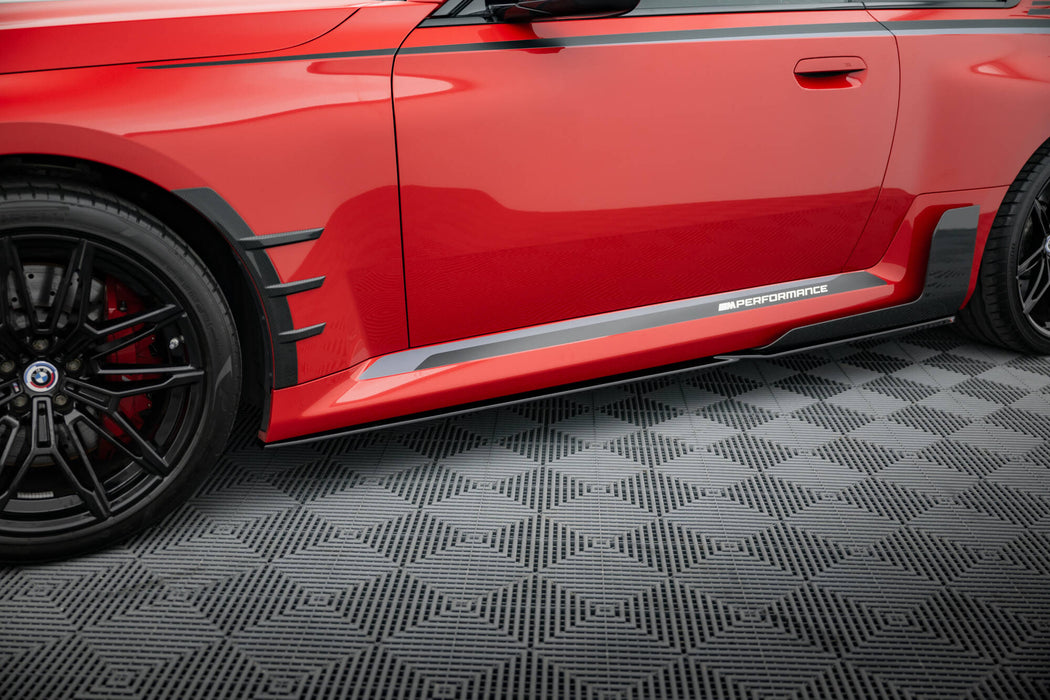 Maxton Design Side Skirts Diffusers BMW M2 M-Performance G87