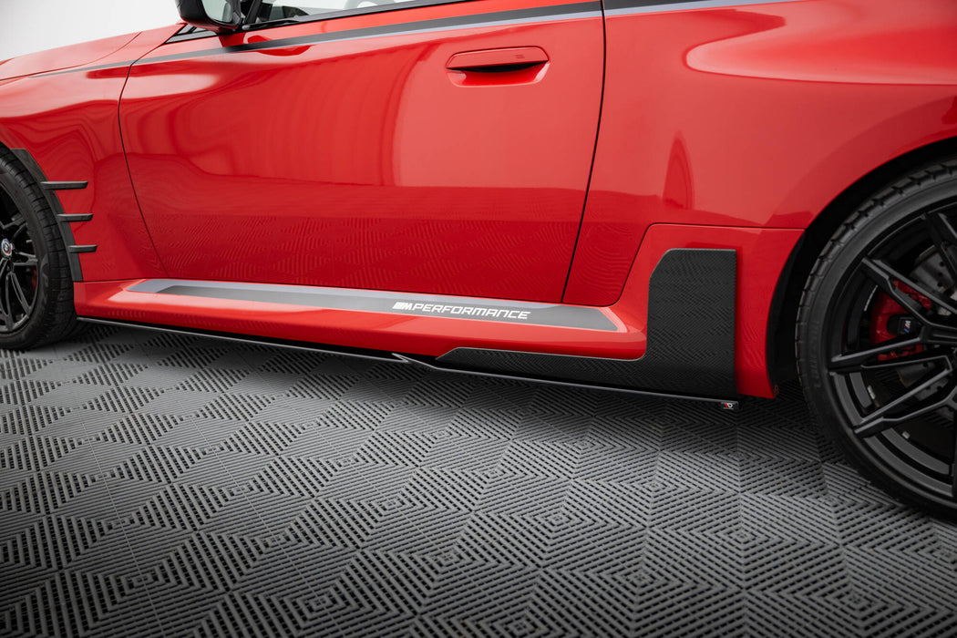 Maxton Design Side Skirts Diffusers BMW M2 M-Performance G87