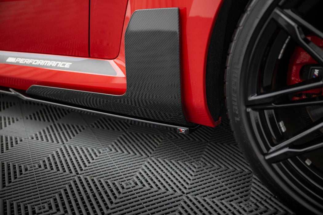 Maxton Design Side Skirts Diffusers BMW M2 M-Performance G87