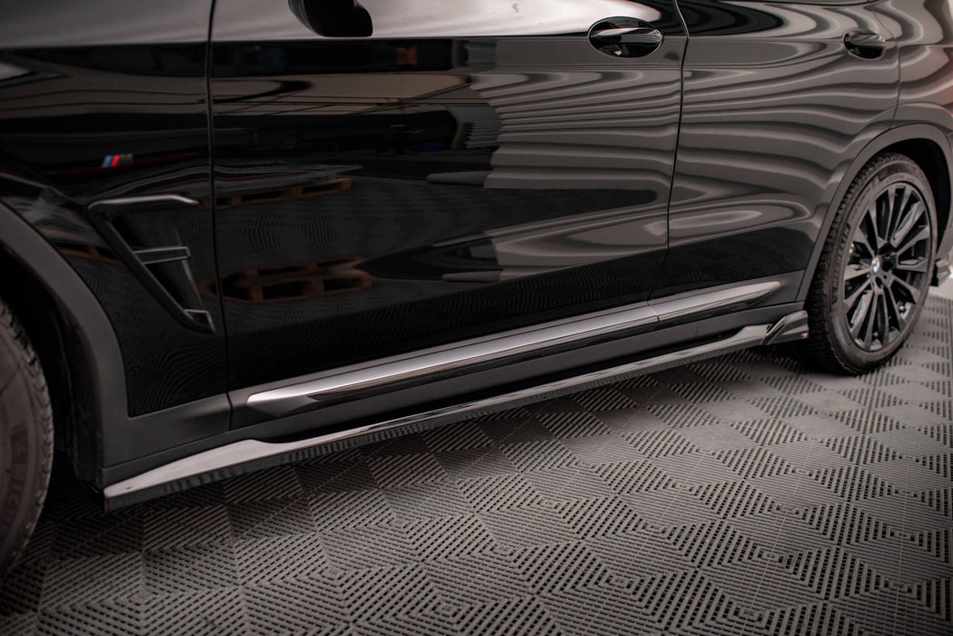 Maxton Design Side Skirts Diffusers BMW X3 G01