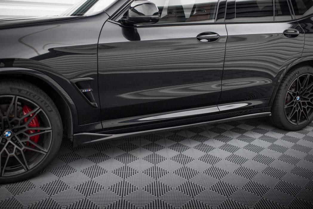 Maxton Design Side Skirts Diffusers BMW X3 M F97 / F97 Facelift